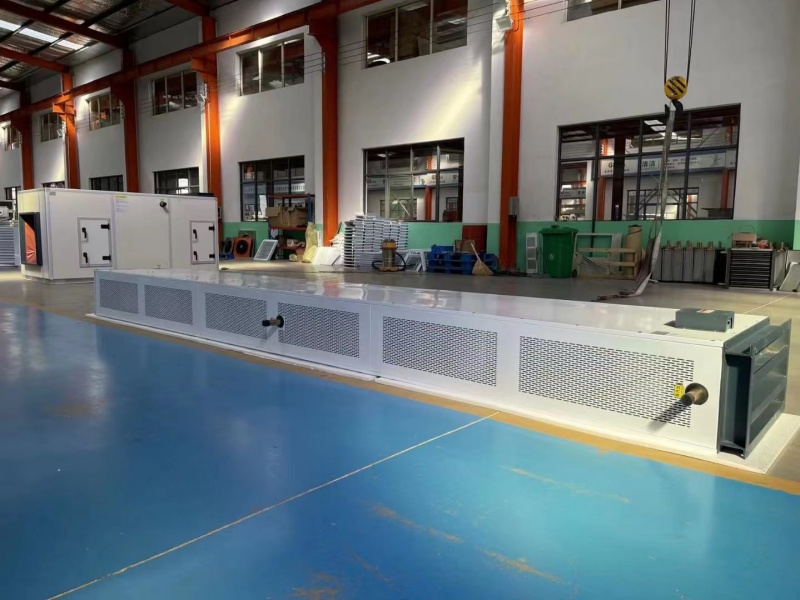 節(jié)能型立式側吹蒸汽熱空氣幕